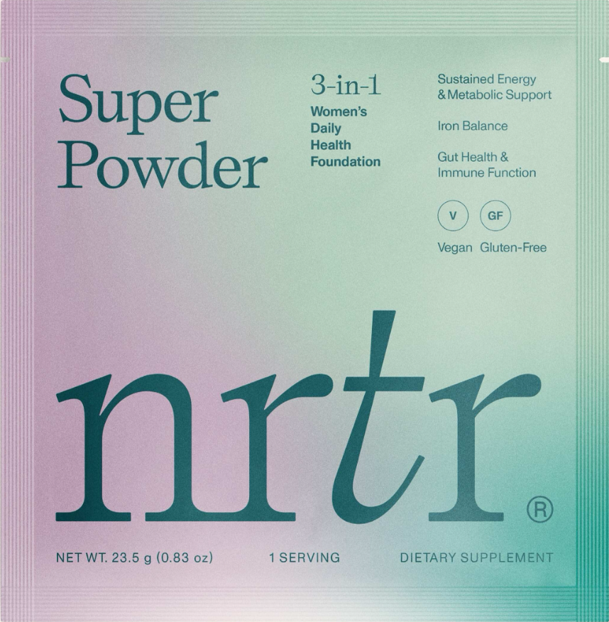 NRTR Super Powder single-serve sachet